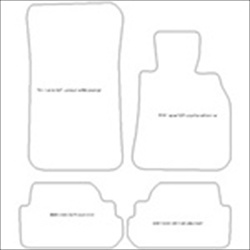 BMW 1 Series Convertible E88 Car Mats